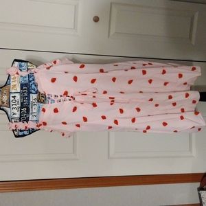 SheIn Curve strawberry dress size 2XL